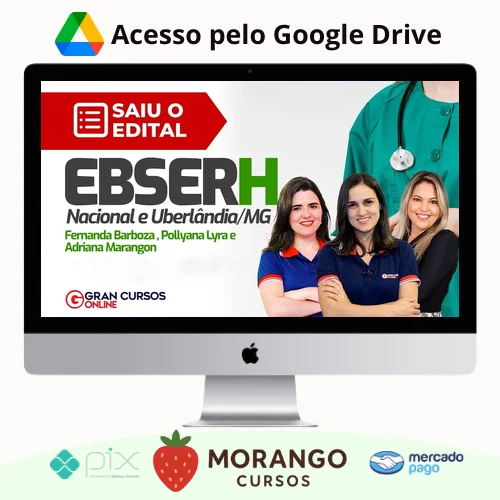 Imagem do rateio do curso EBSERH: Nacional, Fisioterapeuta, Terapia Intensivo, Pré-edital (2023) - Gran Cursos Online