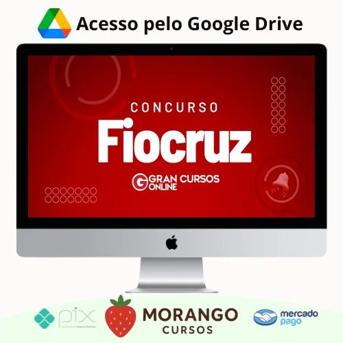 Imagem do rateio do curso FIOCRUZ - Tecnologista em Saúde Pública - Controle Microbiológico de Produtos de Vigilância Sanitária 2023 (Pós-Edital) - Gran Cursos Online