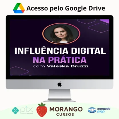 Imagem do rateio do curso Influência Digital na Prática - Valeska Bruzzi