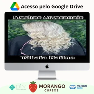 Imagem do rateio do curso Mechas Artesanais - Tábata Natine