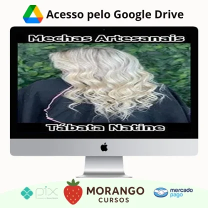 Imagem do rateio do curso Mechas Artesanais - Tábata Natine