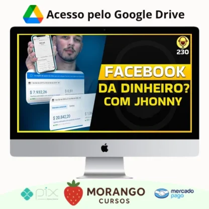 Imagem do rateio do curso Mestres Do Facebook - Jhonny Marllon