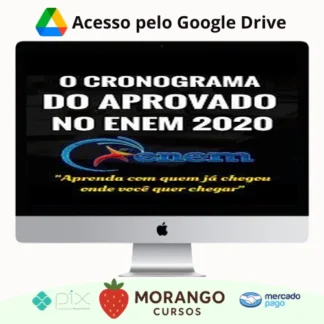 Imagem do rateio do curso O Cronograma do Aprovado no ENEM - Matheus Borges