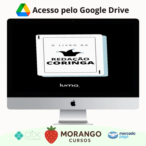 Imagem do rateio do curso O Livro da Redação Coringa - Luma e Ponto