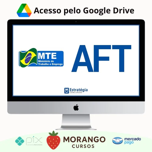 Imagem do rateio do curso Pacote - Ministério do Trabalho (Auditor Fiscal - AFT) Pacotaço- Pacote Teórico+ Passo Estratégico - Estratégia Concursos