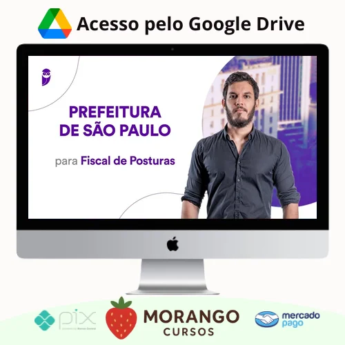 Imagem do rateio do curso Pacote - Prefeitura de São Paulo (Fiscal de Posturas) Pacotaço - Pacote Passo Estr - Estratégia Concursos