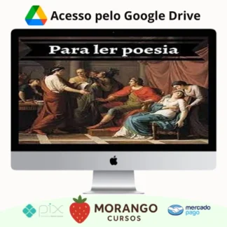 Imagem do rateio do curso Para Ler Poesia - Rafael Falcón