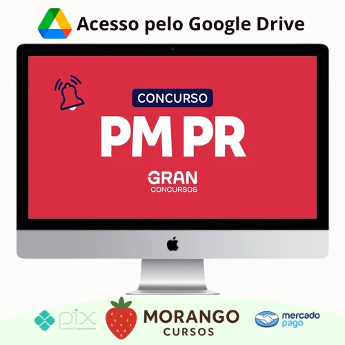 Imagem do rateio do curso PM RR: 2º Tenente PM do Quadro de Oficiais Combatentes da Policial Militar (QOCPM) - Gran Cursos Online