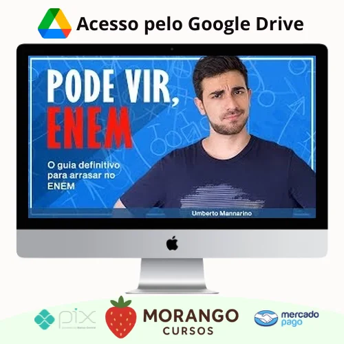 Imagem do rateio do curso Pode Vir, Enem: O Guia Definitivo para Arrasar no ENEM - Umberto Mannarino