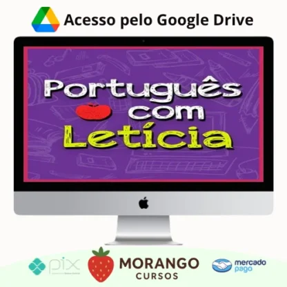 Imagem do rateio do curso Português Completo - Letícia Góes