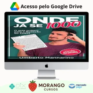 Imagem do rateio do curso Redação Onde Já Se 1000 - Umberto Mannarino