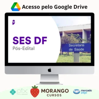 Imagem do rateio do curso Secretaria de Saúde do Distrito Federal (SES-DF) - Estratégia Concursos