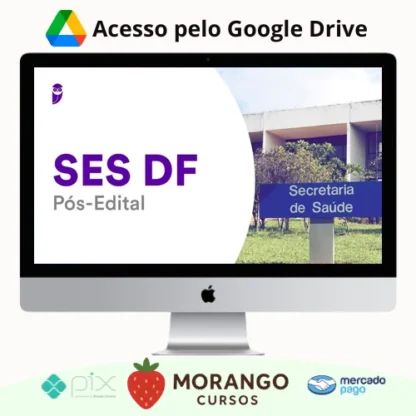 Imagem do rateio do curso Secretaria de Saúde do Distrito Federal (SES-DF) - Estratégia Concursos