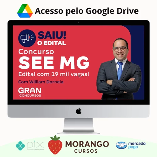 Imagem do rateio do curso SEE MG: Professor de Educação Básica, Matemática (Pós-edital) - Gran Cursos Online