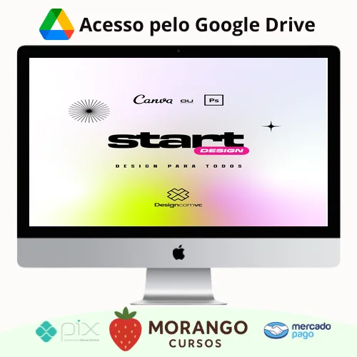 Imagem do rateio do curso Start Design: Design para Todos Canva e PhotoShop - Viana Patricio