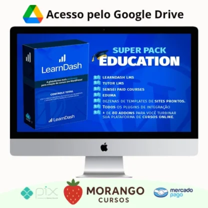 Imagem do rateio do curso Super Pack - Education (Tudo para curso online)