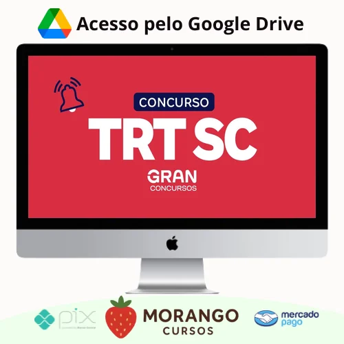 Imagem do rateio do curso TJ SC: Analista Jurídico, Área Judiciária - Gran Cursos Online