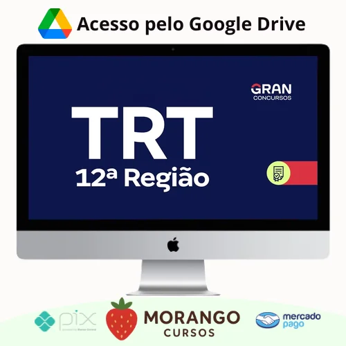 Imagem do rateio do curso TRT 12ª Região, SC: Analista Judiciário, Área Judiciária, Sem Especialidade - Gran Cursos Online