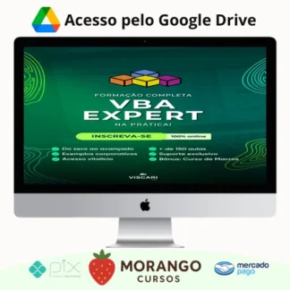 Imagem do rateio do curso VBA Expert na Prática - Viscari Inc