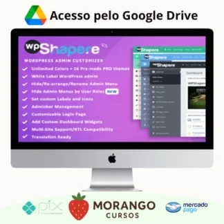 Imagem do rateio do curso WPShapere WordPress Admin Theme - v7.0.8